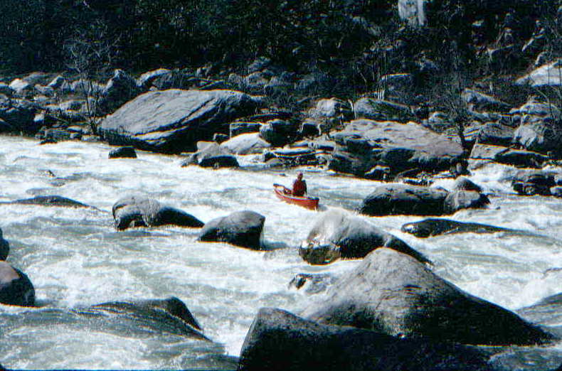In the middle of Devil's Kitchen (Photo by Bob Maxey - 3/1/92) 