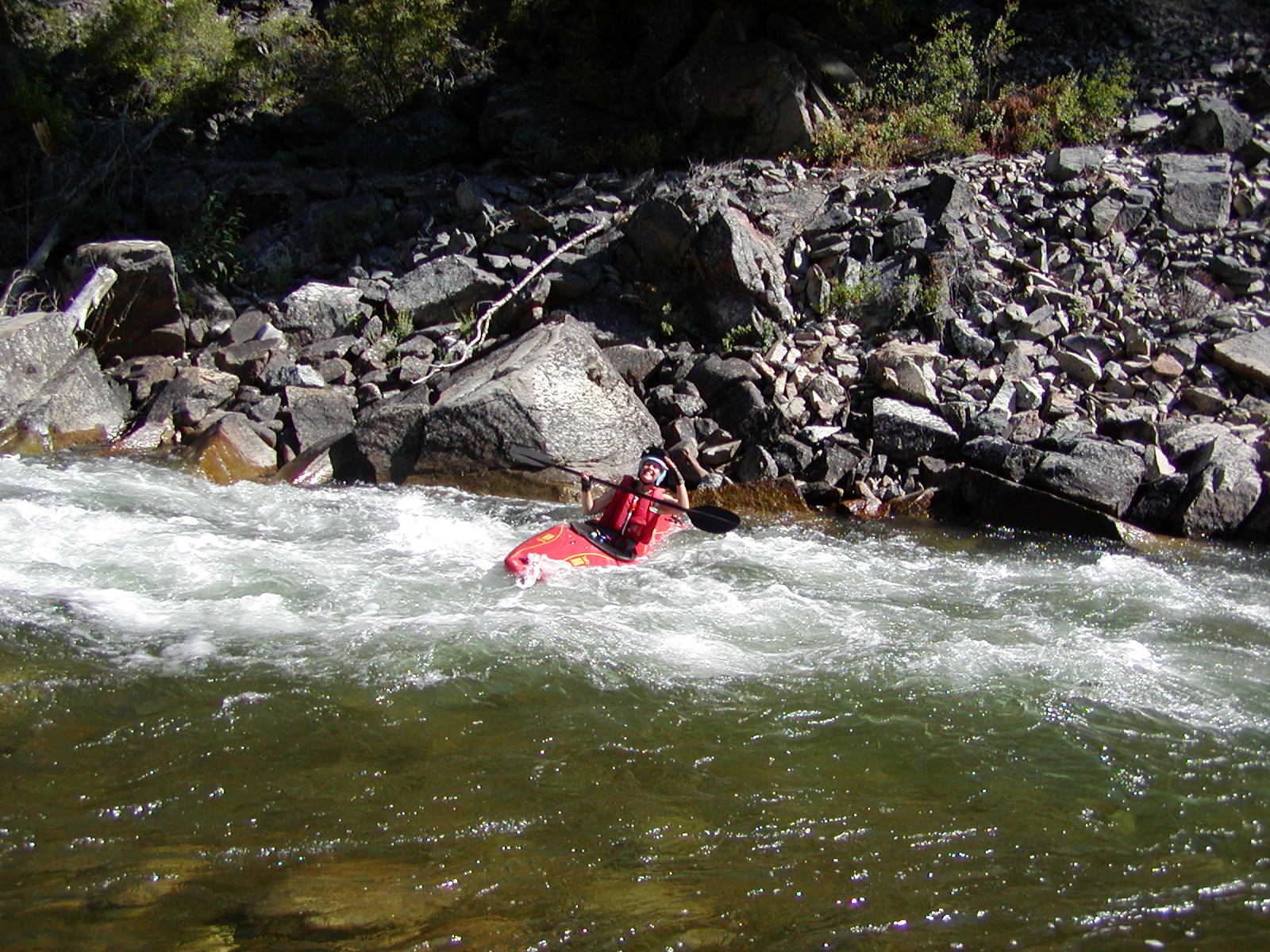 2001 Middle Fork Trip (Photo by Jo Cox - 8/7/01)